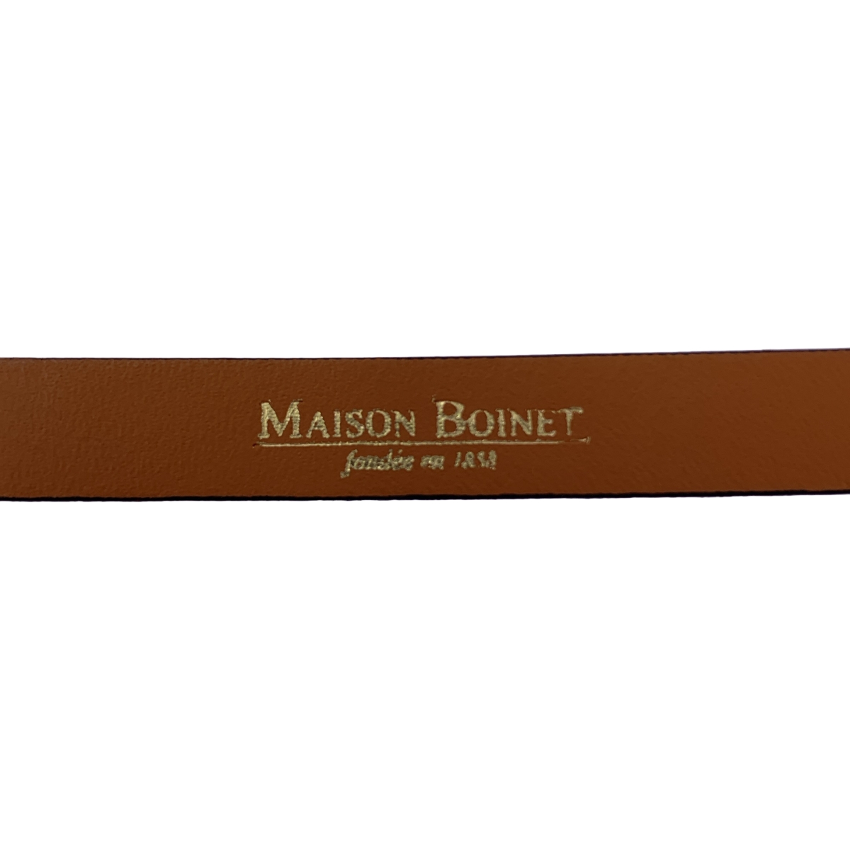 MAISON BOINET / メゾンボワネ レザー ベルト
