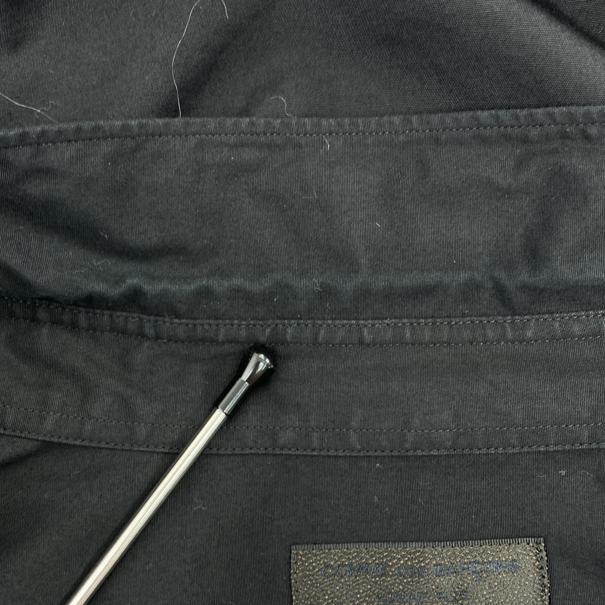 COMME des GARCONS HOMME PLUS / コムデギャルソンオムプリュス コットン Vネック ジップドッキングシャツ