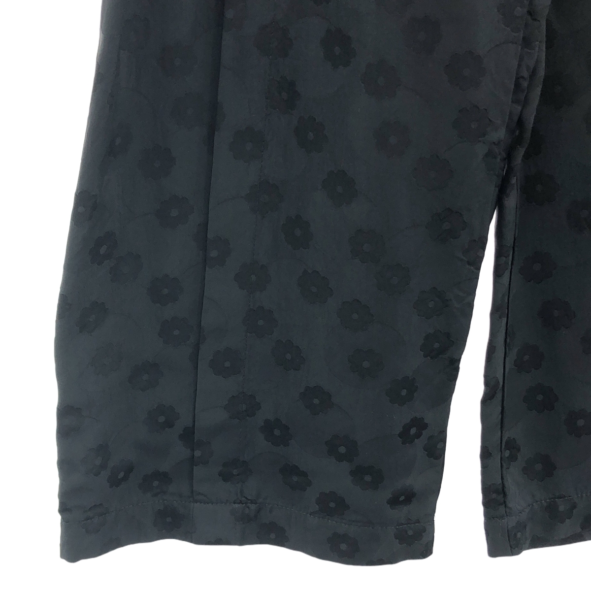 tricot COMME des GARCONS / トリココムデギャルソン フラワー ジャガード インサイドアウト ウエストゴム ワイド イージーパンツ