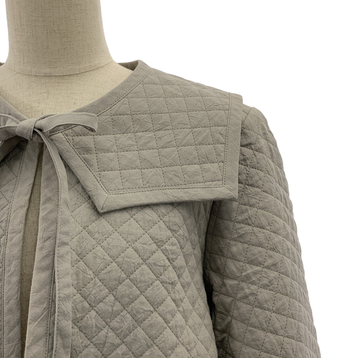 madder madder / マダマダ 着脱可付け襟 / ヒマワリビッグセーラーカラーボレロ ジャケット