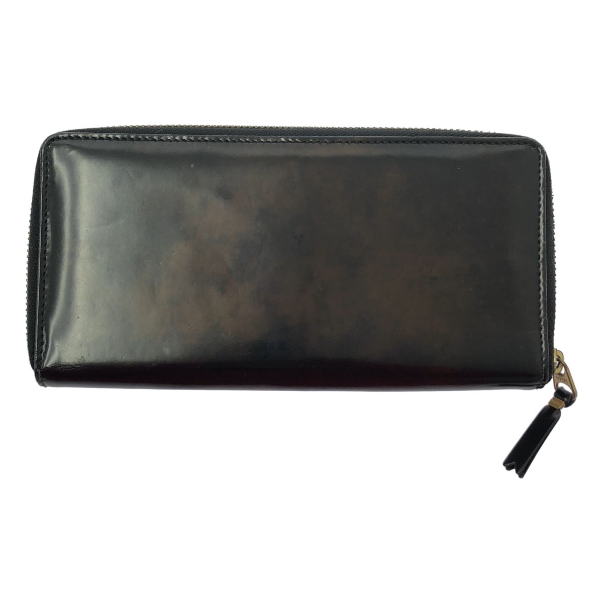 COMME des GARCONS / コムデギャルソン パテントレザー ジップ ロングウォレット 財布