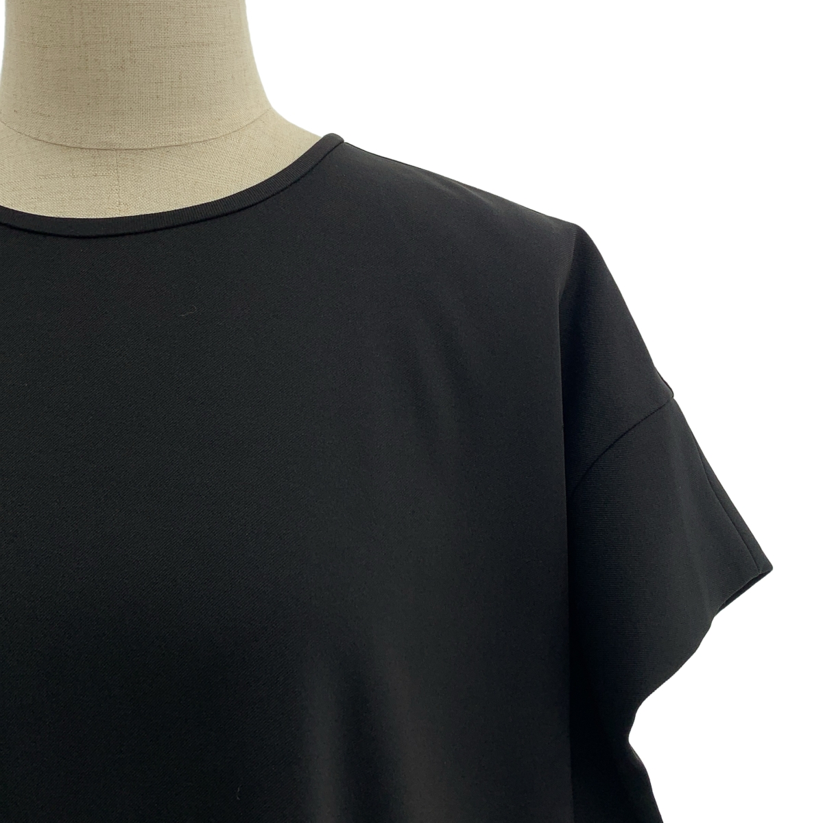 LE PHIL / ルフィル 2WAYツイルブラウス スリット プルオーバー