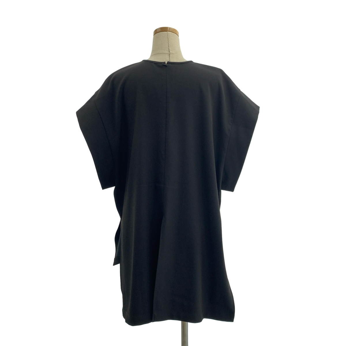 LE PHIL / ルフィル 2WAYツイルブラウス スリット プルオーバー