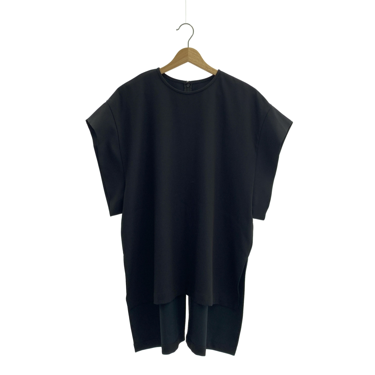 LE PHIL / ルフィル 2WAYツイルブラウス スリット プルオーバー