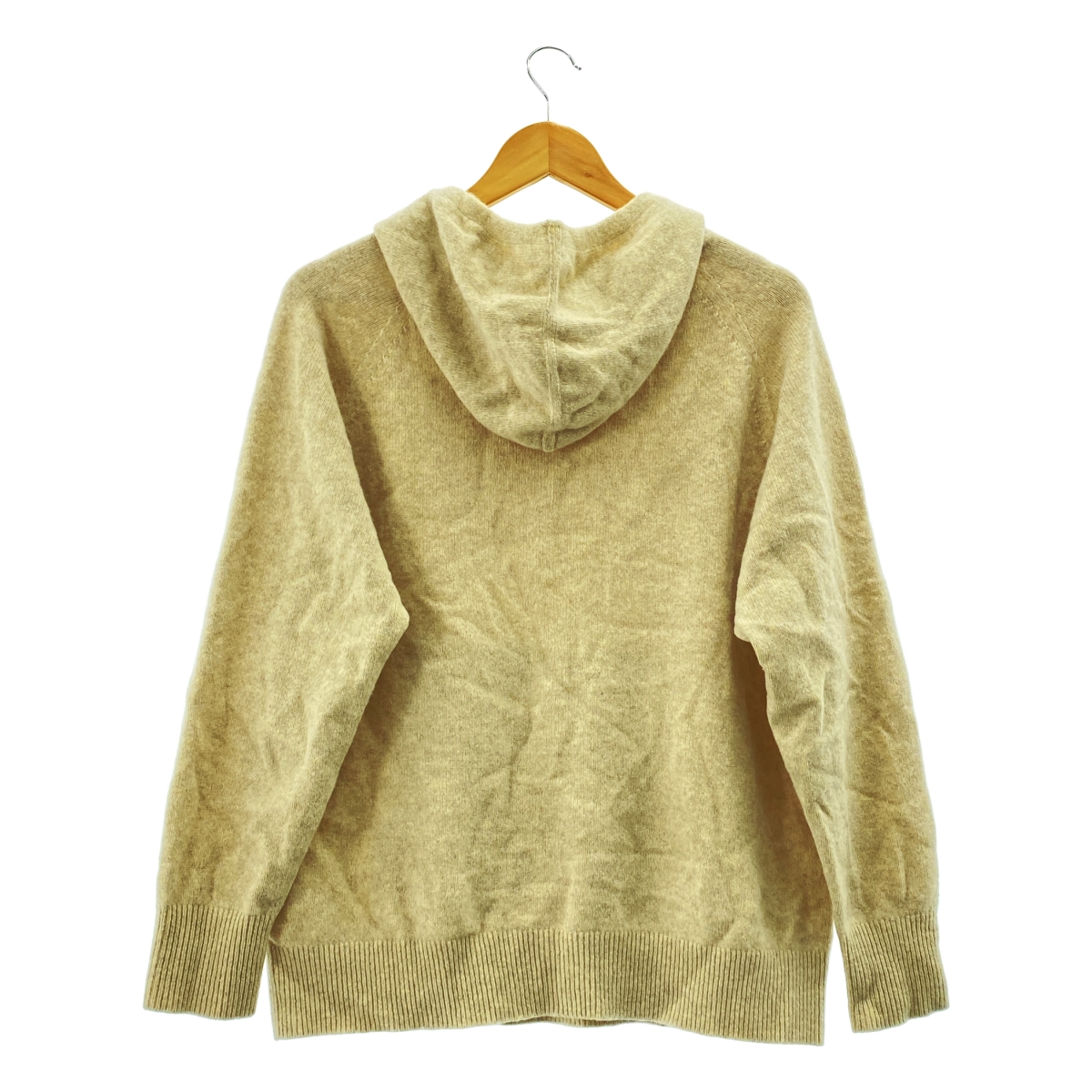 Framework / フレームワーク カシミヤブレンド 圧縮ウールフードプルオーバーニット