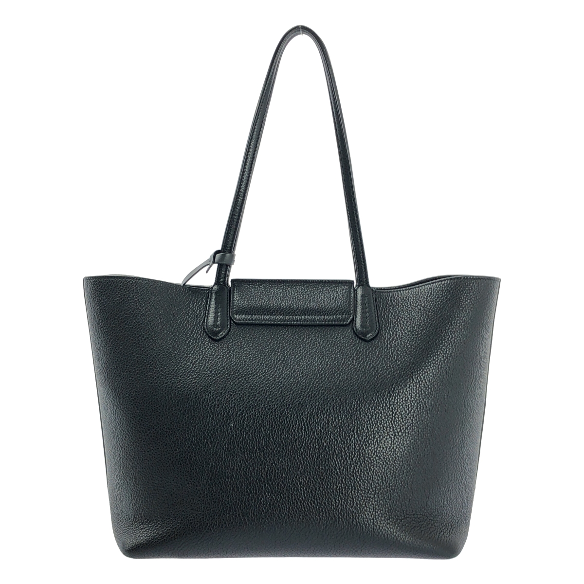 Salvatore Ferragamo / サルヴァトーレフェラガモ レザー ロゴ ガンチーニ ハンド トートバッグ / ポーチ付き