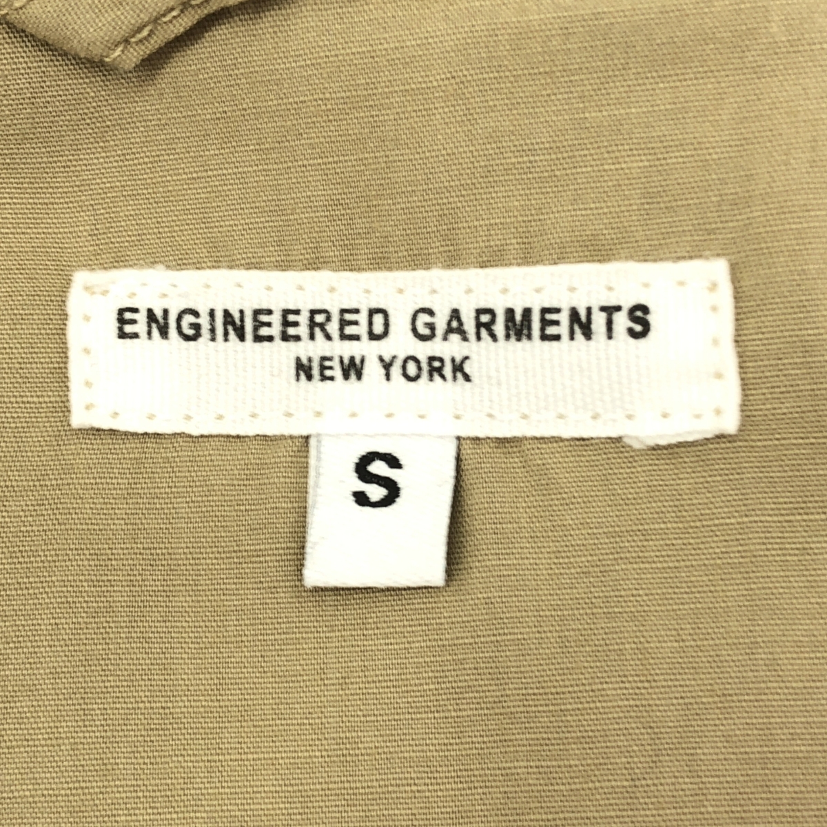 Engineered Garments / エンジニアドガーメンツ BAKER JACKET COTTON ベイカージャケット コットン