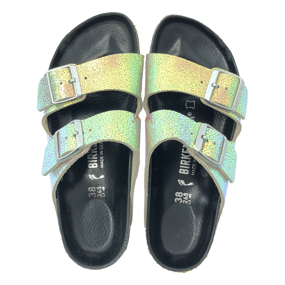BIRKENSTOCK / ビルケンシュトック ARIZONA アリゾナ / メタリック サンダル