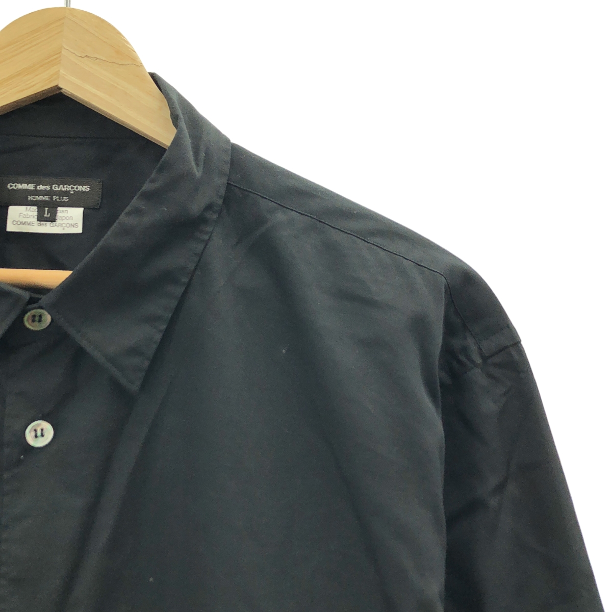 COMME des GARCONS HOMME PLUS / コムデギャルソンオムプリュス コットン パフスリーブ シャツ