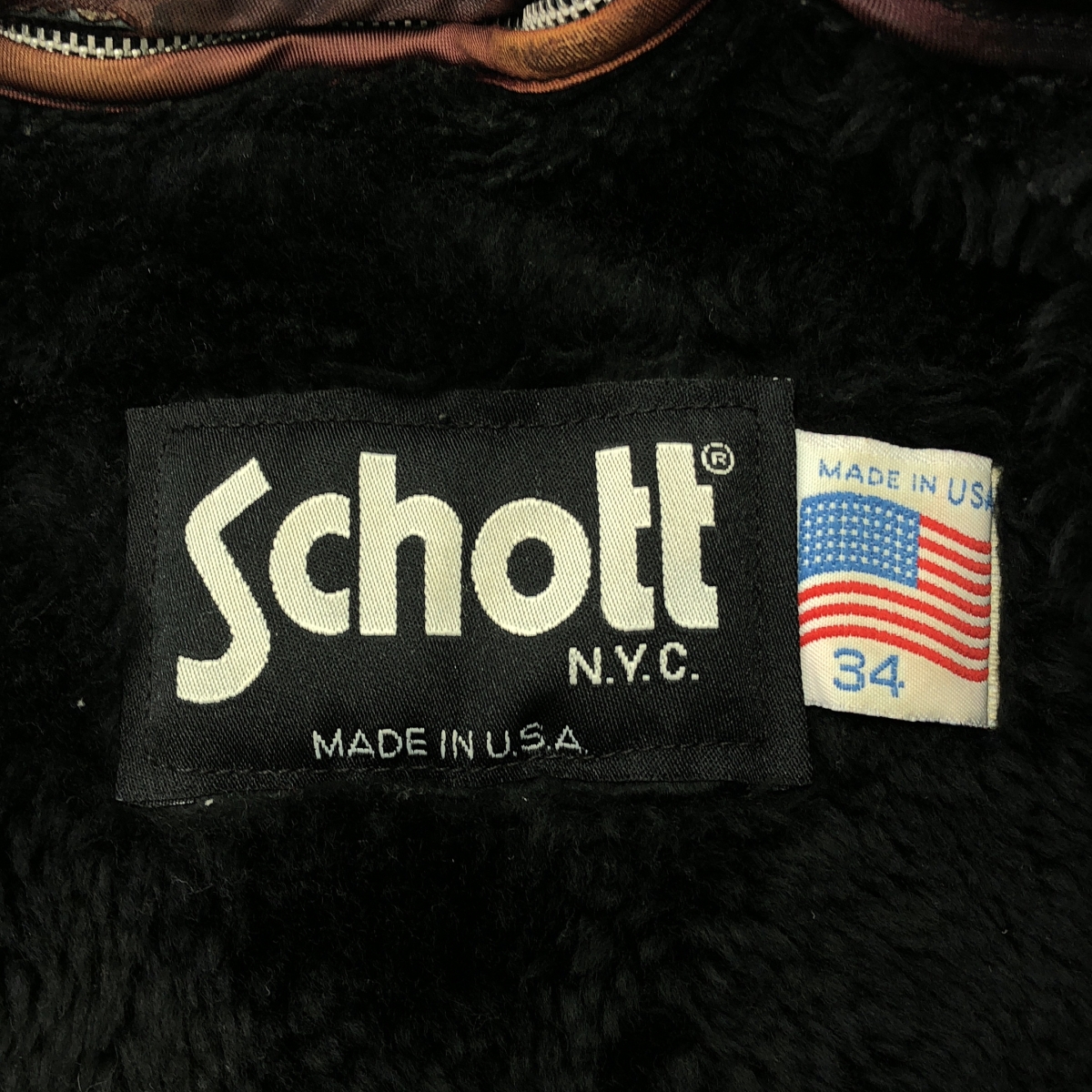 SCHOTT / ショット ボアライナー付 レザー シングルライダース ジャケット