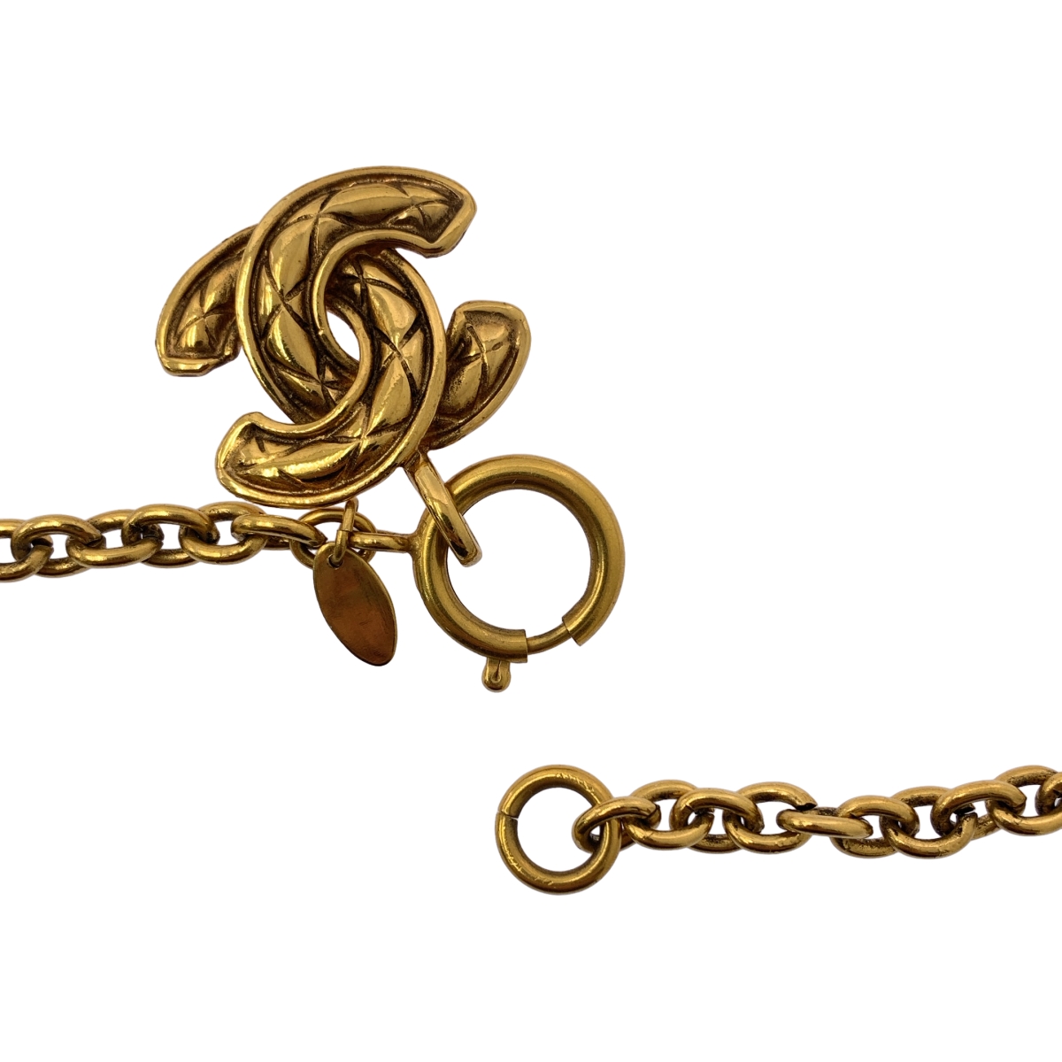 CHANEL / シャネル ココマーク マトラッセ チェーン ネックレス アクセサリー