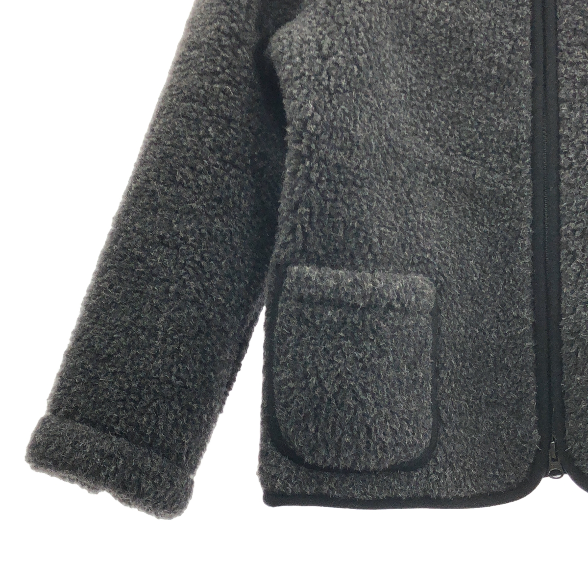 COLD BREAKER / コールドブレーカー ウール ボア ジップアップ ジャケット