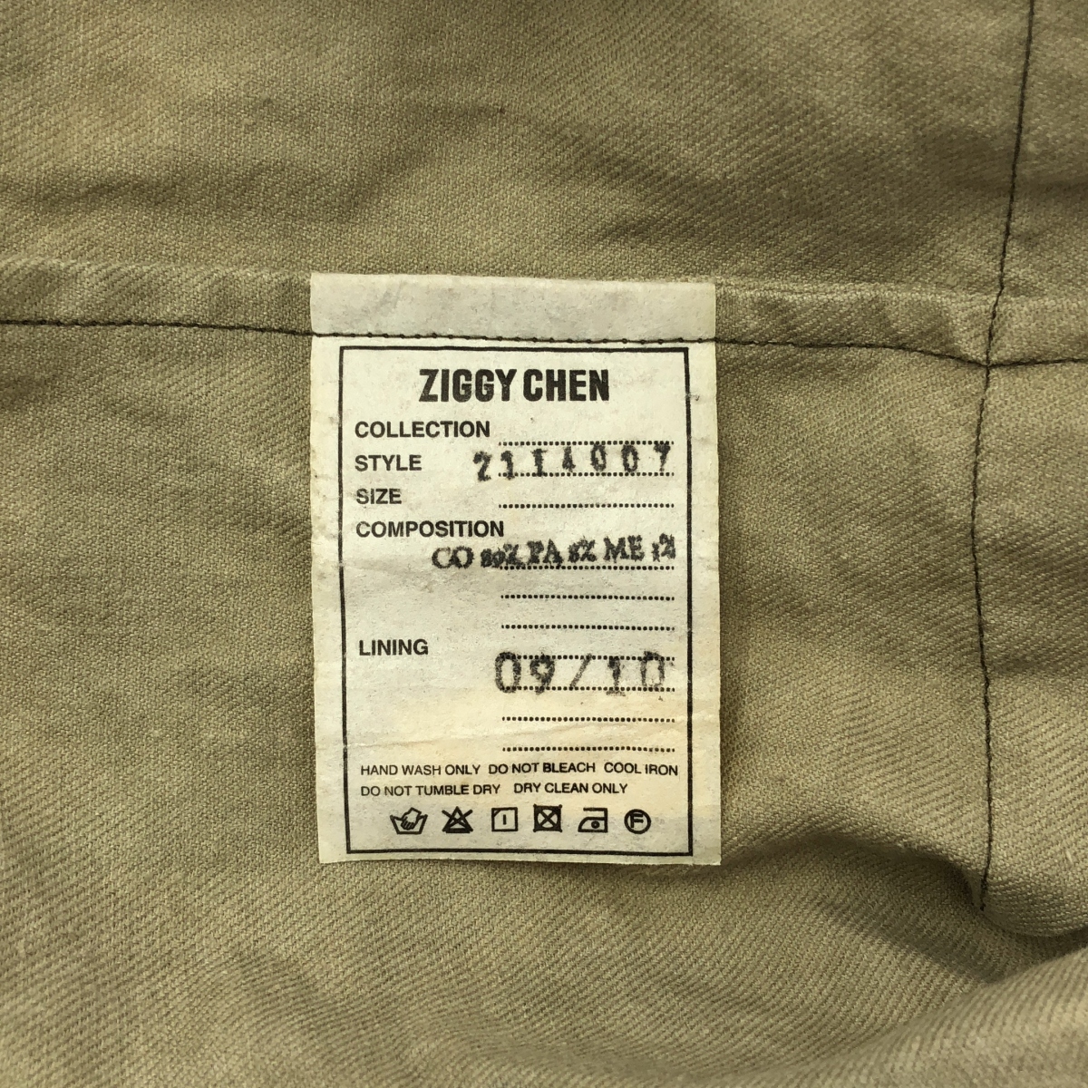 ziggy chen / ジギーチェン shoulder bag / 総柄 ショルダーバッグ