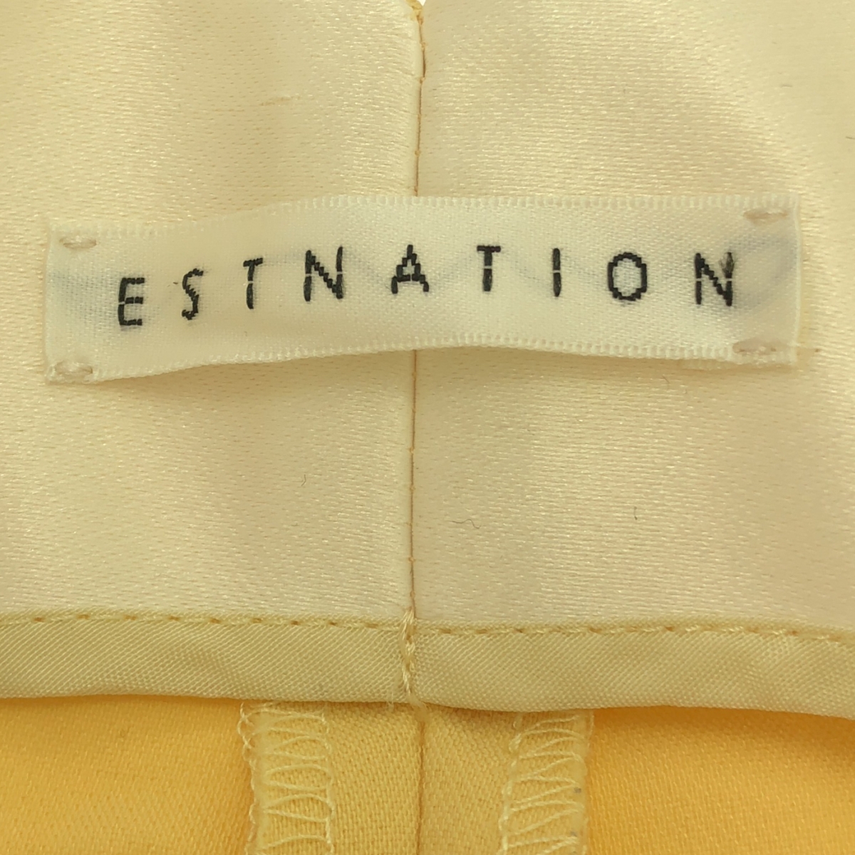 ESTNATION / エストネーション トリプルクロス クロップド フレアパンツ