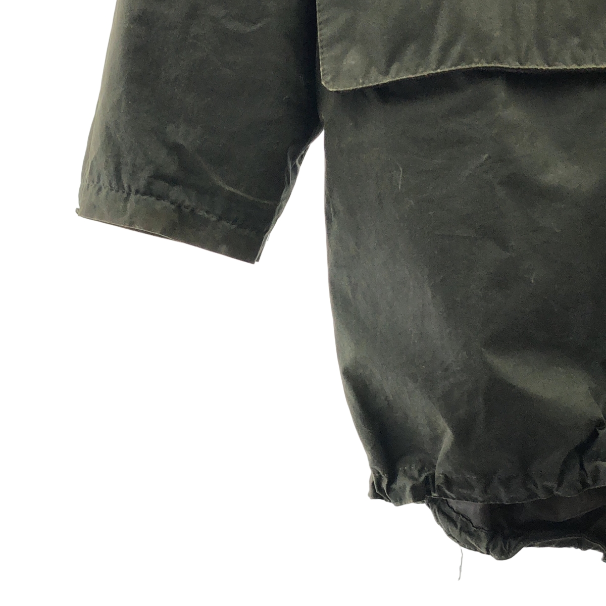 Barbour / バブアー × MARGARET HOWELL / マーガレットハウエル EMMOTT JACKET / ワックス オイルド ロングジャケット フーディ