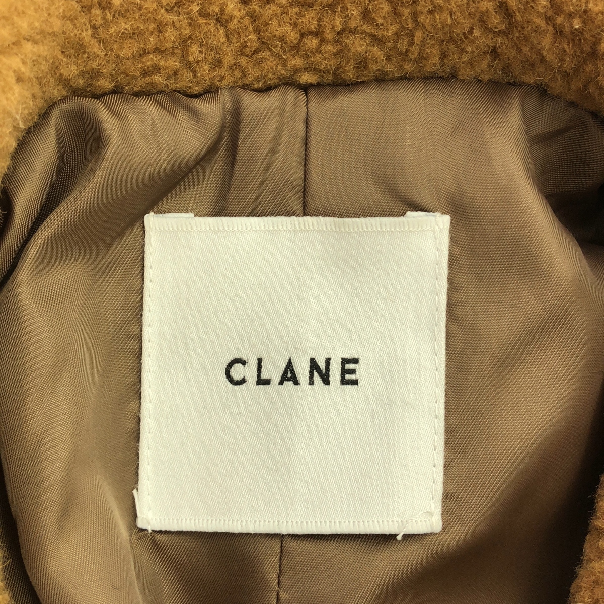CLANE / クラネ VOLUME FLARE BOA COAT ボリューム フレア ボア コート