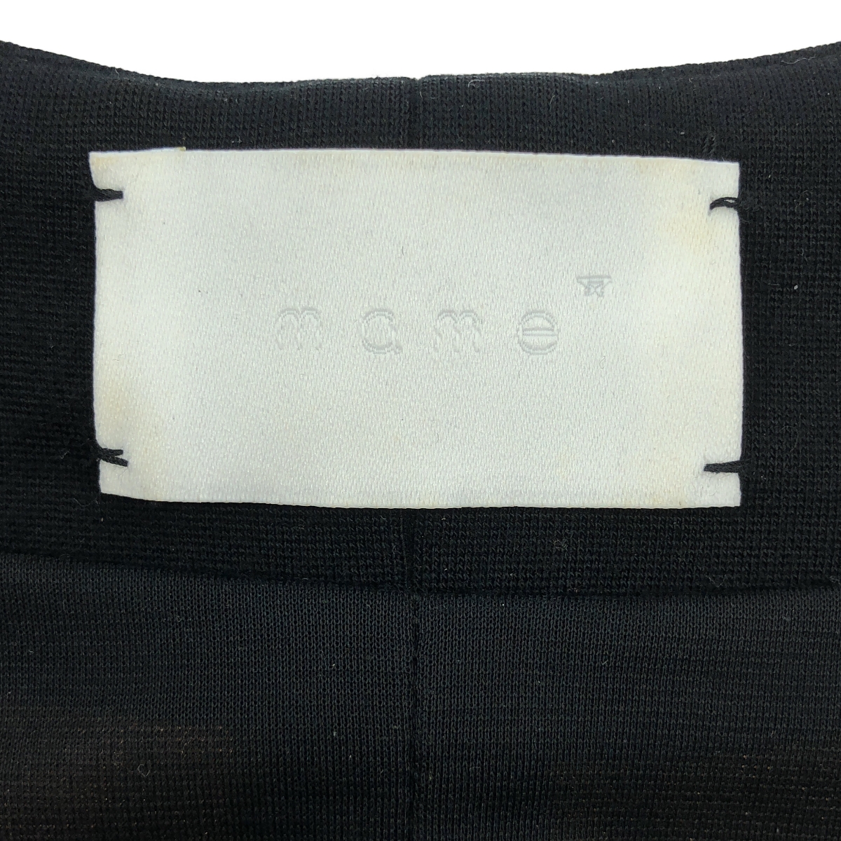 Mame Kurogouchi / マメクロゴウチ Iライン ジャージー ワンピース