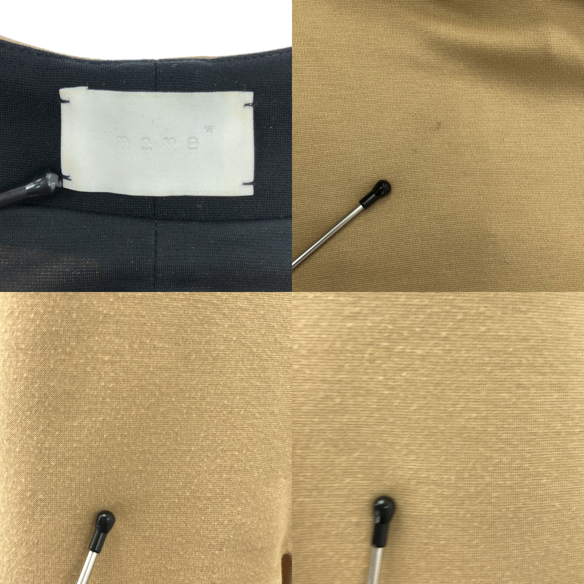 Mame Kurogouchi / マメクロゴウチ Iライン ジャージー ワンピース