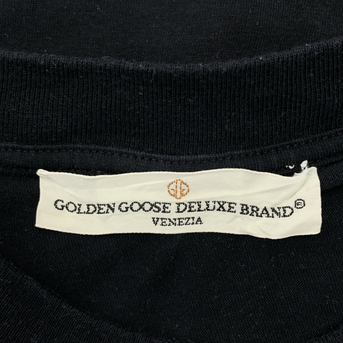 GOLDEN GOOSE / ゴールデングース ロゴ プリント Tシャツ カットソー