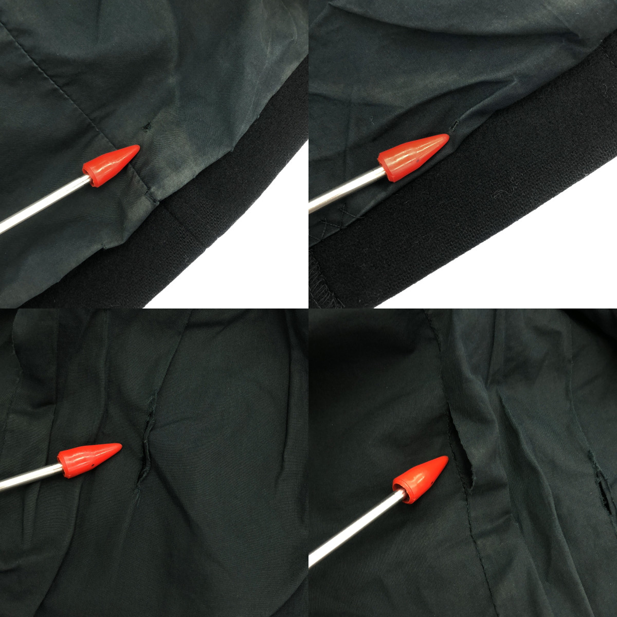 HELMUT LANG / ヘルムートラング フロントディテール ジップ ウールコート