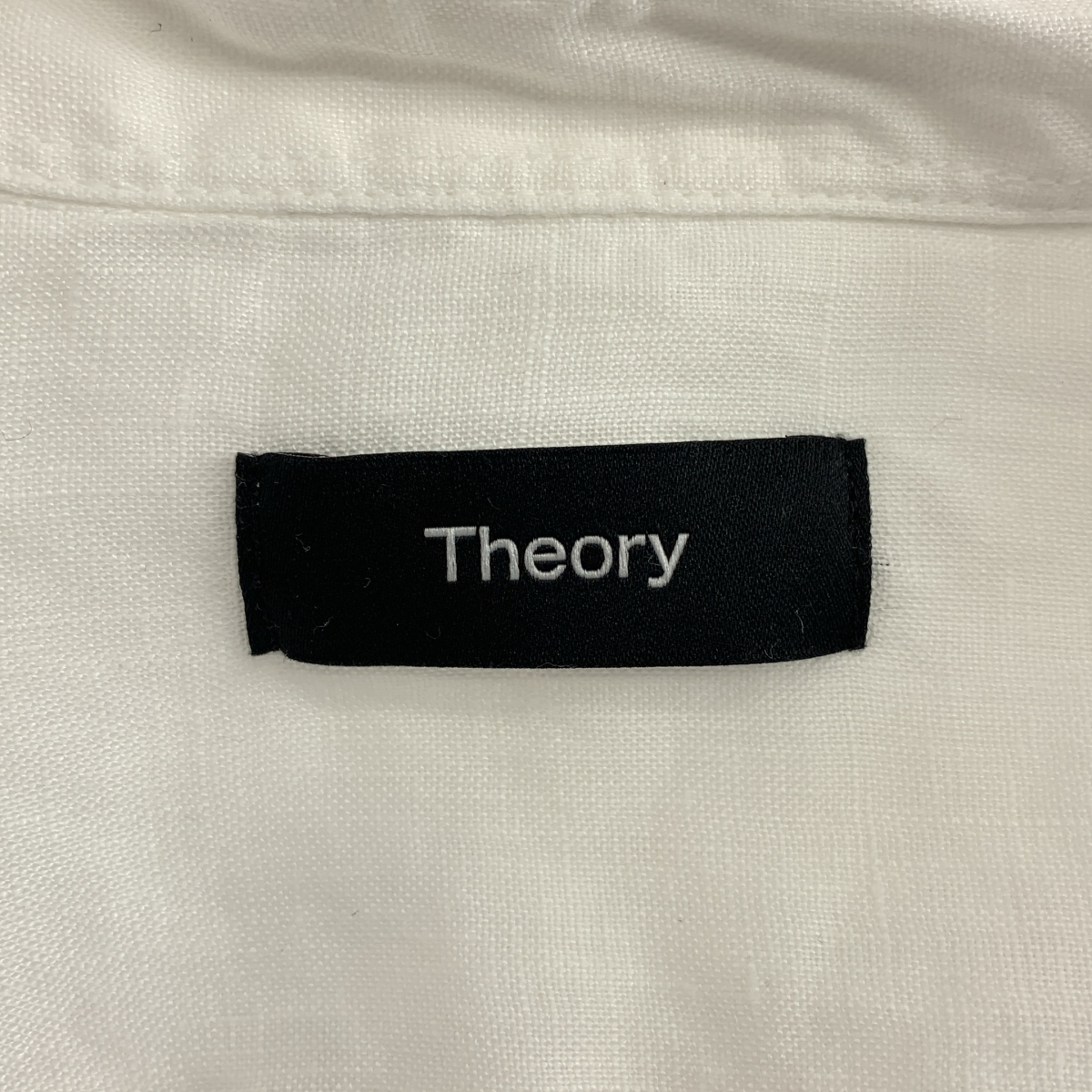 theory / セオリー リネン ベーシック シャツ