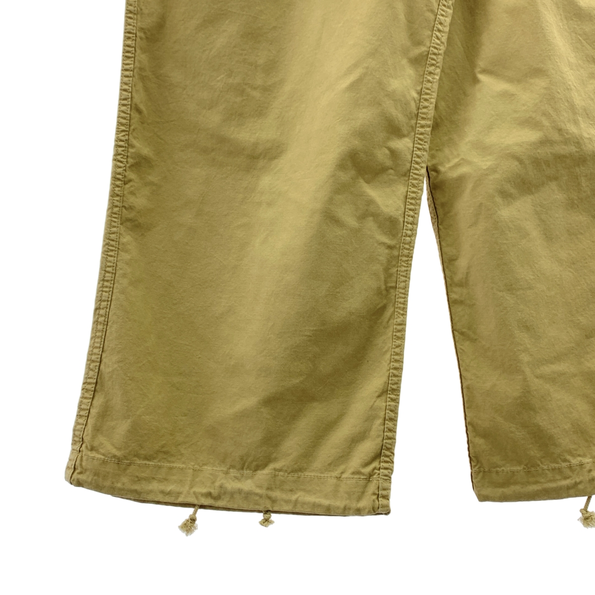 NOWOS / ノーウォス ドローストリング ワイド パンツ