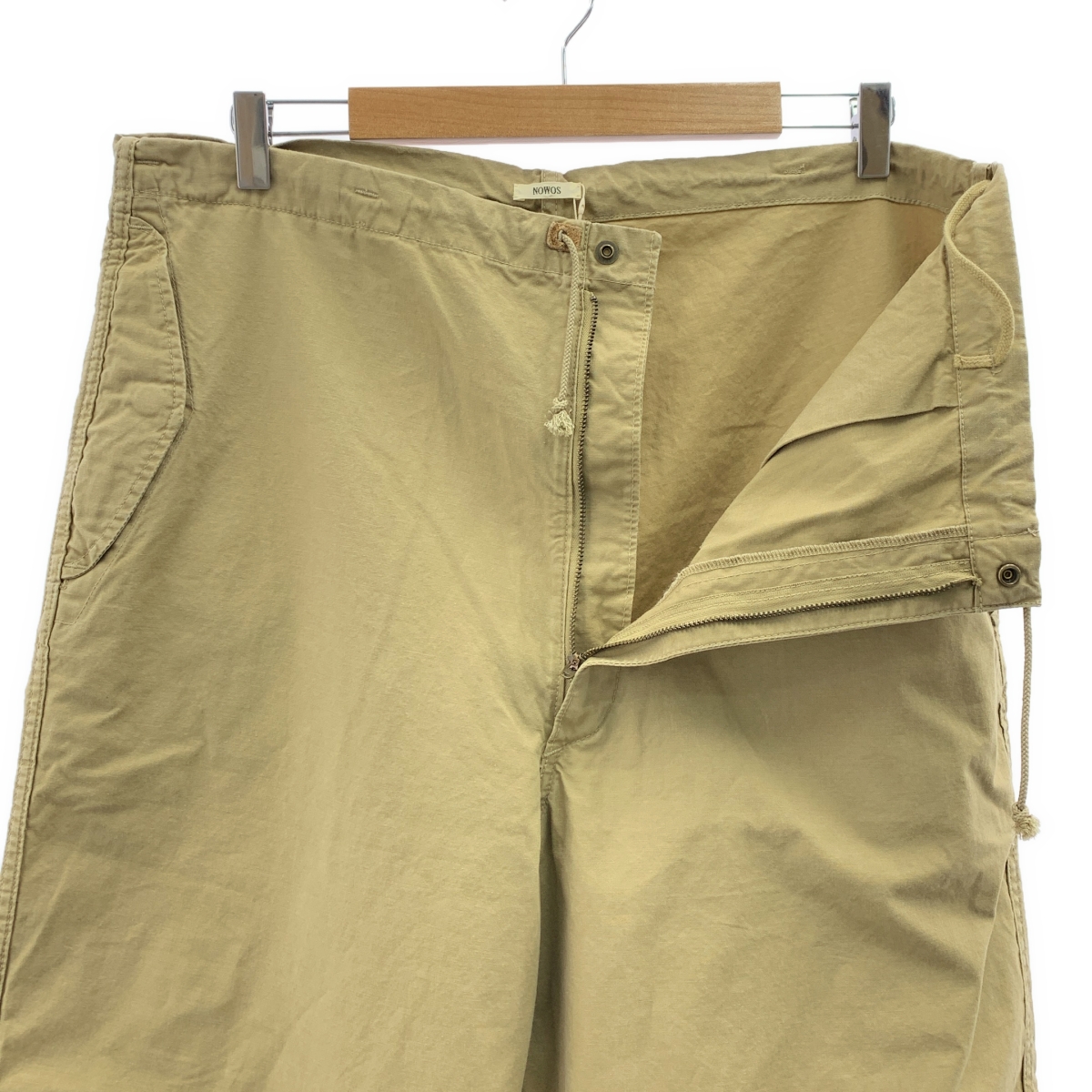 NOWOS / ノーウォス ドローストリング ワイド パンツ