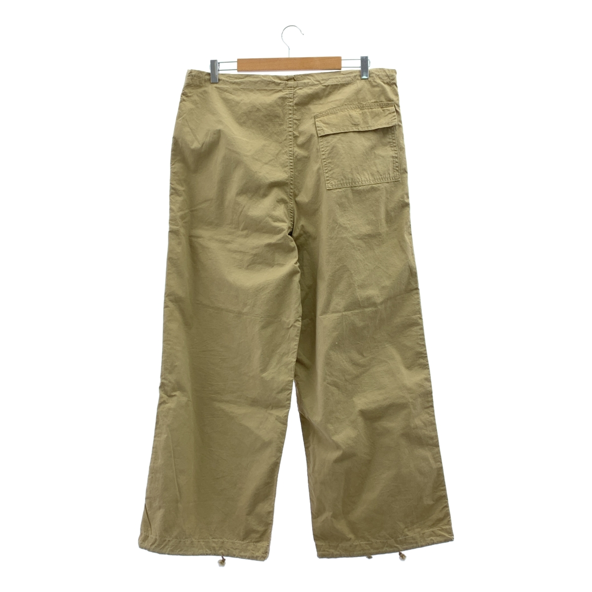 NOWOS / ノーウォス ドローストリング ワイド パンツ
