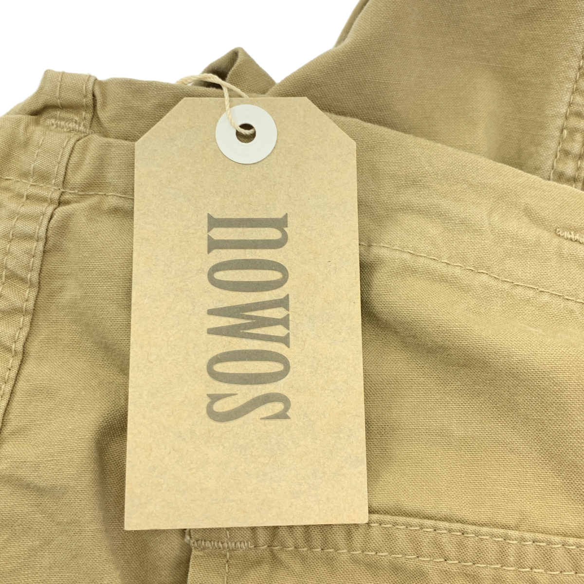 NOWOS / ノーウォス ドローストリング ワイド パンツ