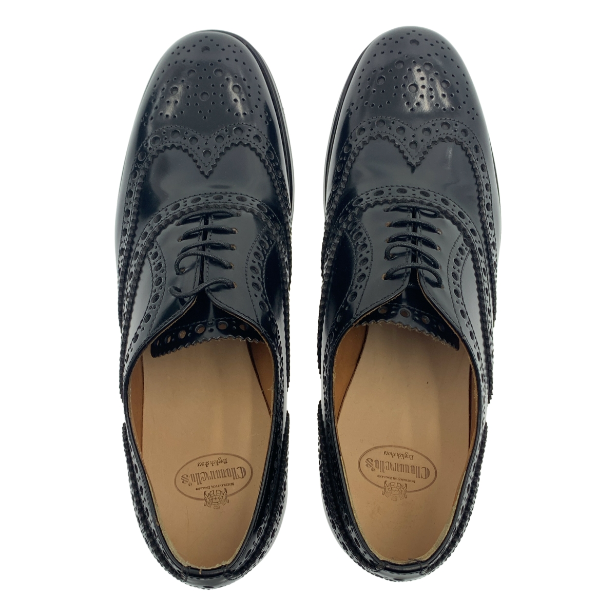 Church's / チャーチ BURWOOD / バーウッド レザー ウイングチップ ドレスシューズ 革靴