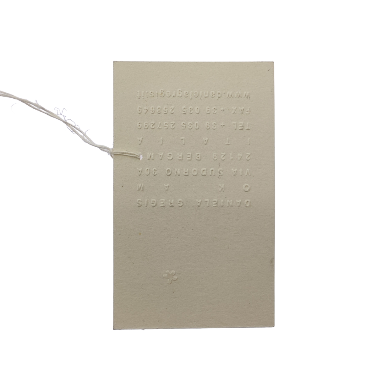 DANIELA GREGIS / ダニエラグレジス 編み込み ブレスレット