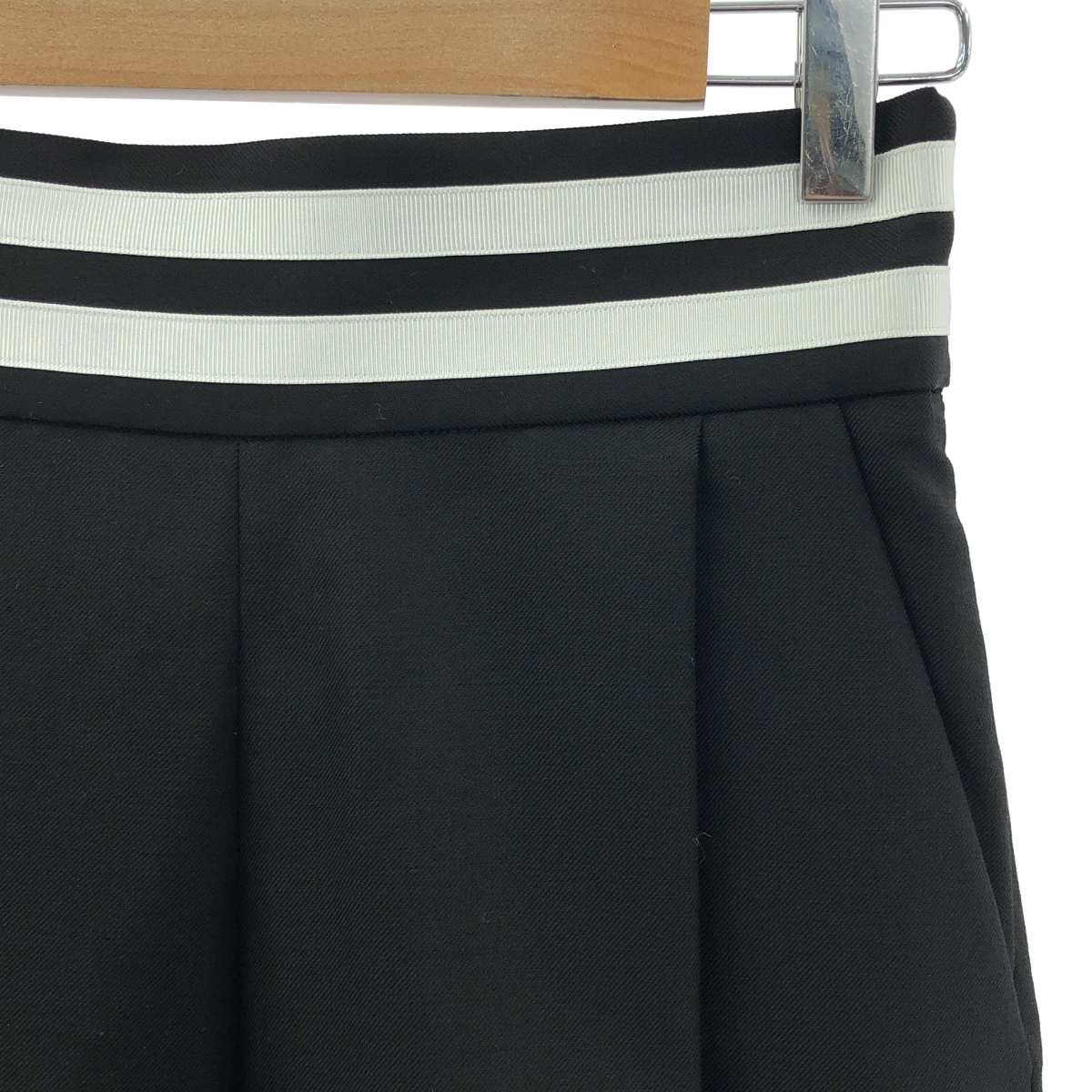 THE RERACS / ザリラクス TUXEDO PANTS ウエストライン タキシード ウール 2タック パンツ