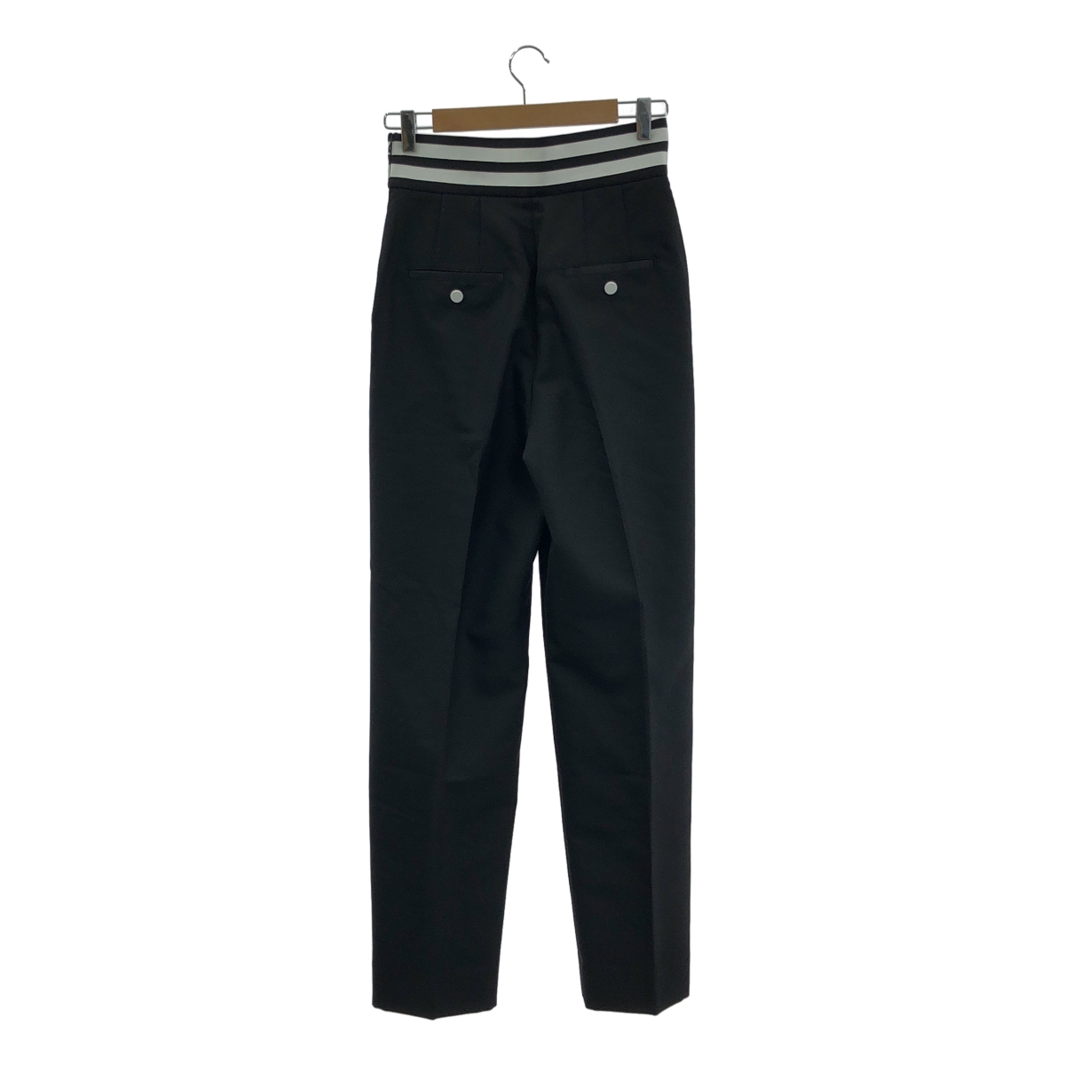 THE RERACS / ザリラクス TUXEDO PANTS ウエストライン タキシード ウール 2タック パンツ