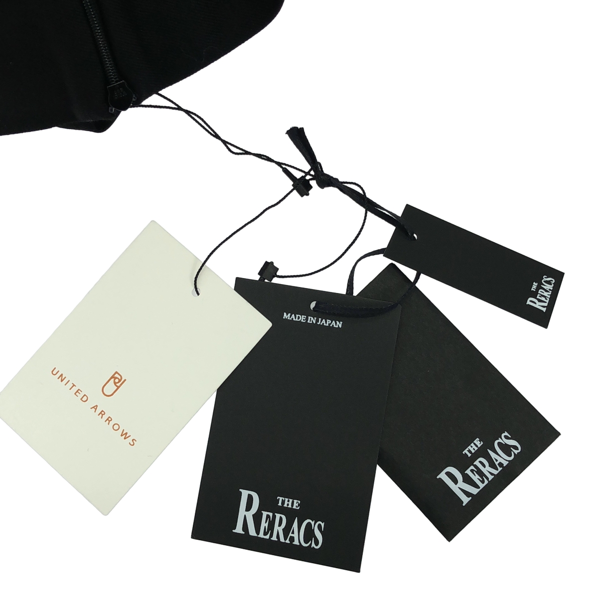 THE RERACS / ザリラクス TUXEDO PANTS ウエストライン タキシード ウール 2タック パンツ