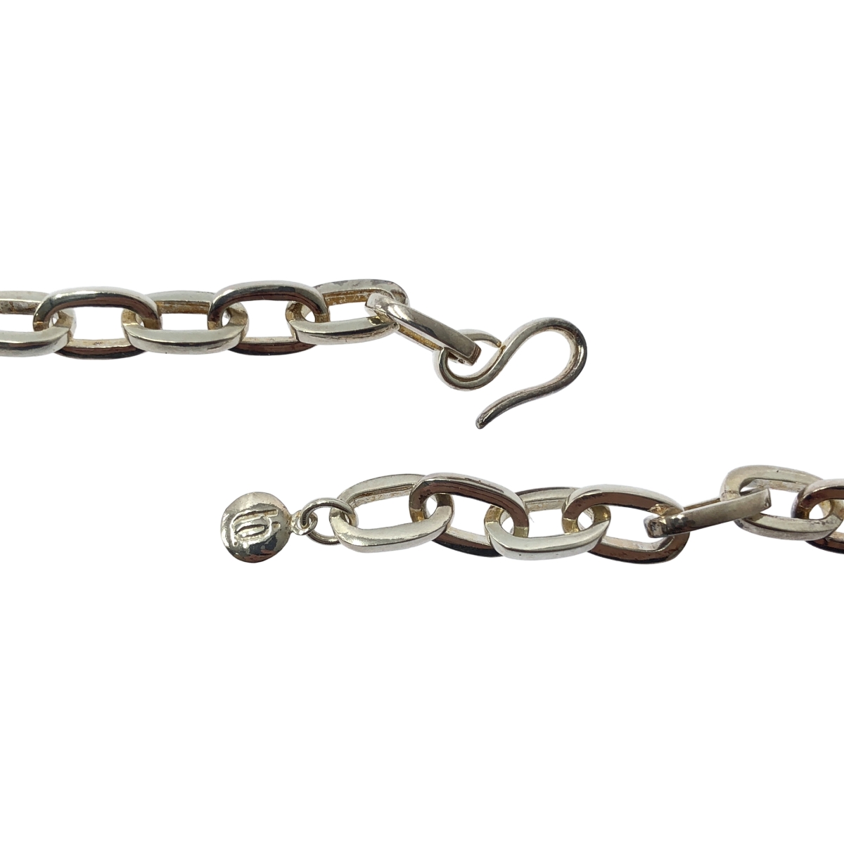 Blanc Iris / ブランイリス B CHAIN NECKLACE STERLING SILVER 60cm ビーチェーン シルバー ネックレス シルバー925