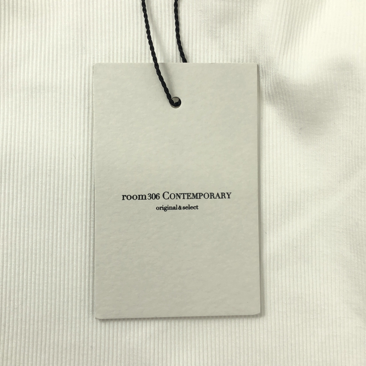 その他 コンテンポラリー リブ カットソー