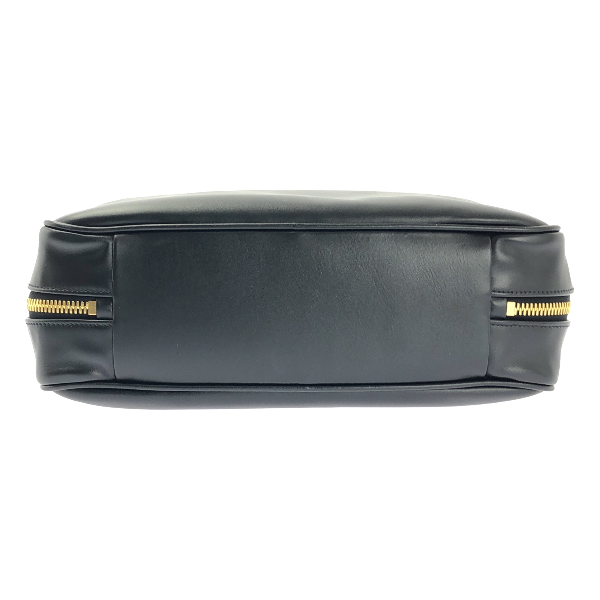 miu miu / ミュウミュウ ボー エンボス ロゴ レザー ハンドバッグ