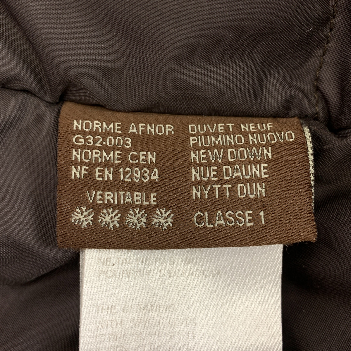 MONCLER / モンクレール 茶タグ ロング ダウン ジャケット