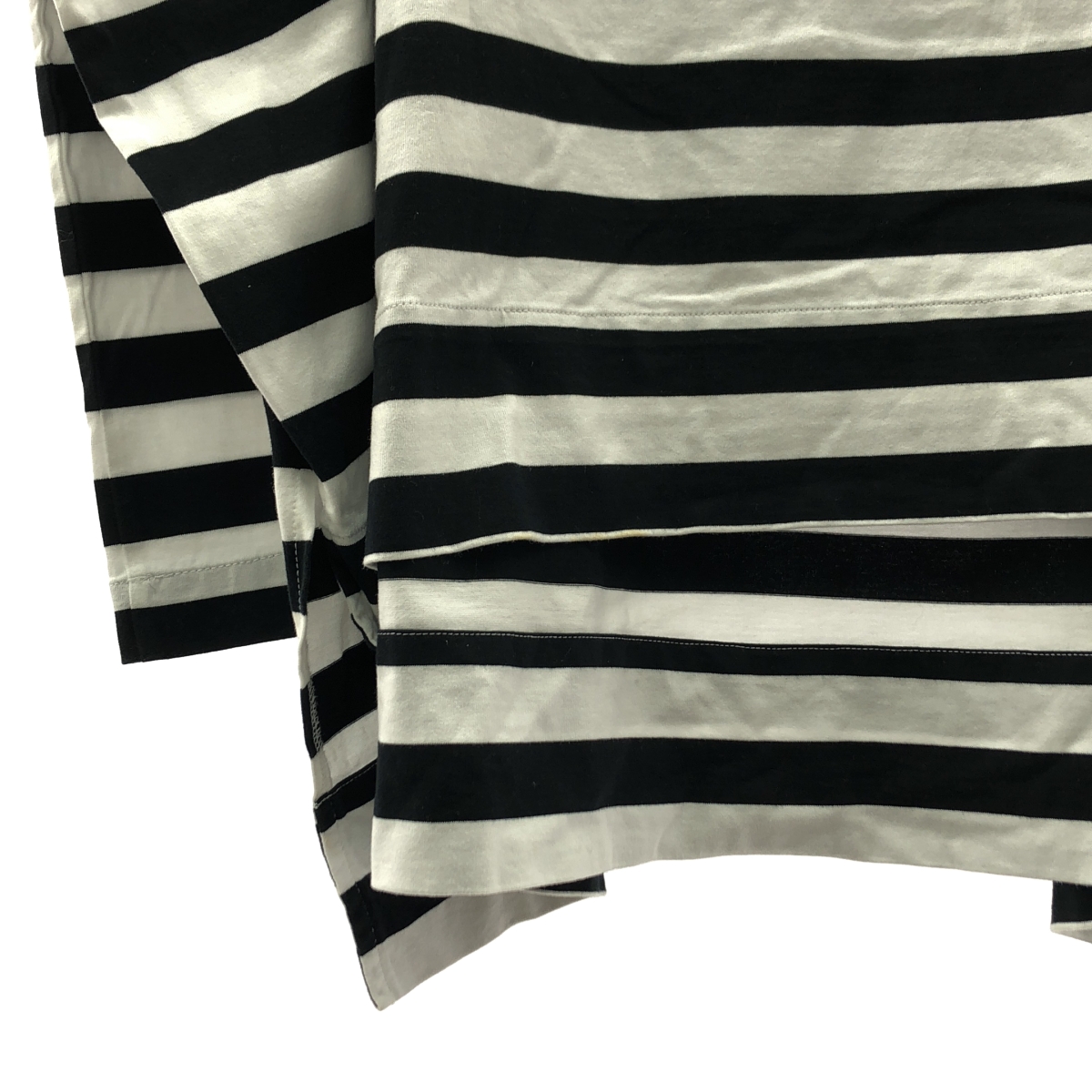 COGTHEBIGSMOKE / コグザビッグスモーク SQUARE TOP スクエアトップ ボーダー ロングスリーブカットソー