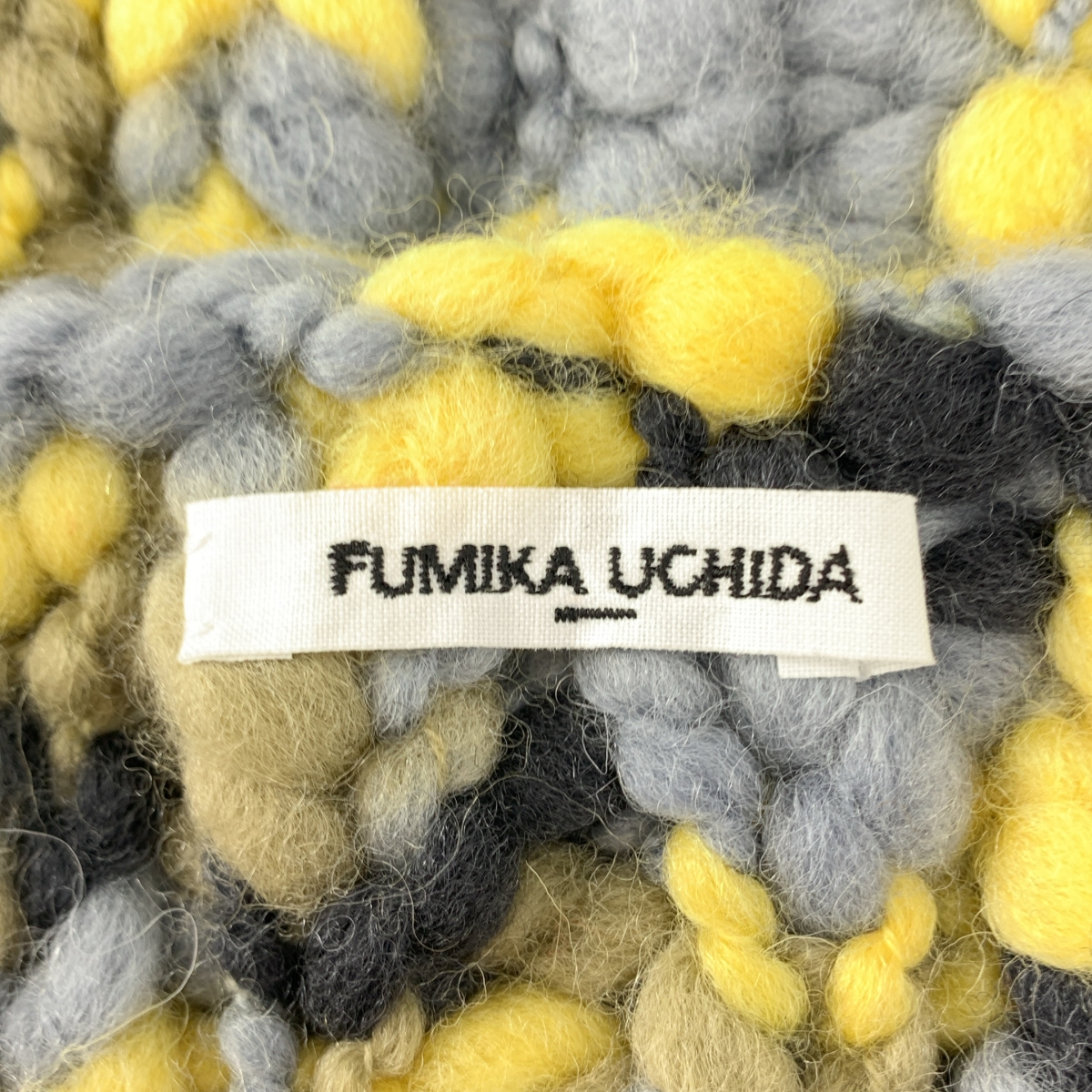 FUMIKA UCHIDA / フミカウチダ SPACE DYED HAND KNITTED VEST ハンドニットベスト
