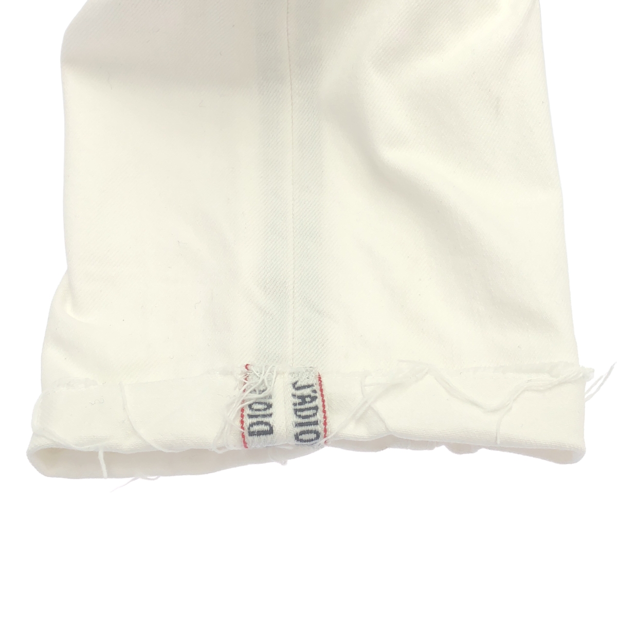 Christian Dior / クリスチャンディオール ボーイフレンド 裾ロゴ コットン デニムパンツ