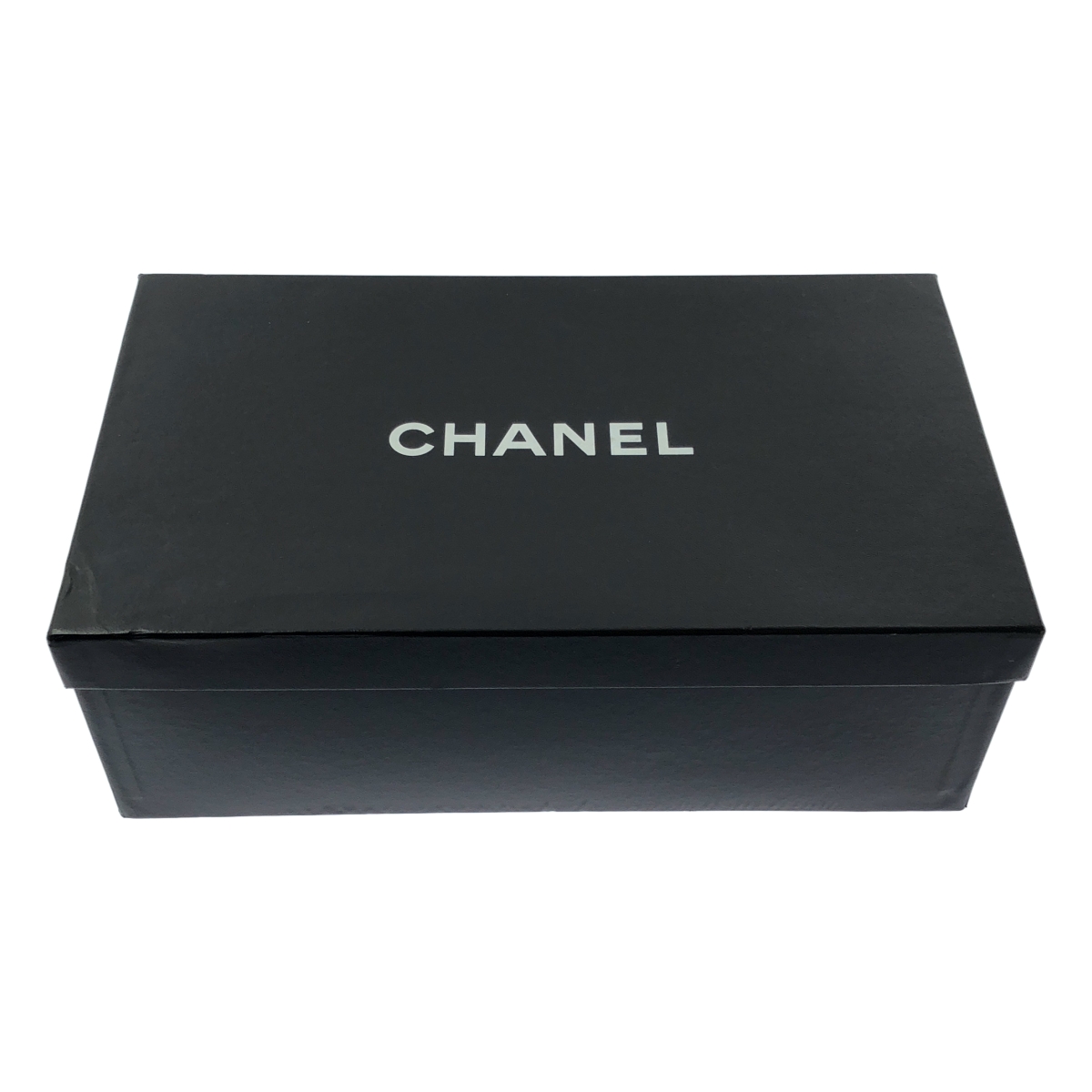 CHANEL / シャネル パンチングレザー 切替 ショート ブーティ