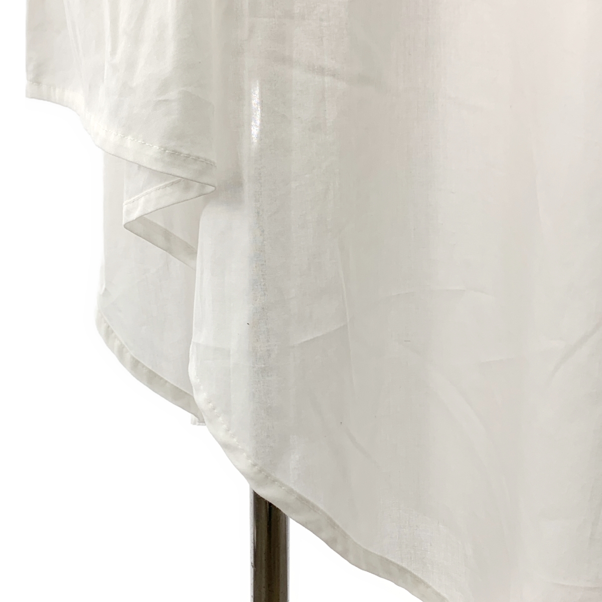 LIMI feu / リミフゥ コットン アシンメトリー ワンピース