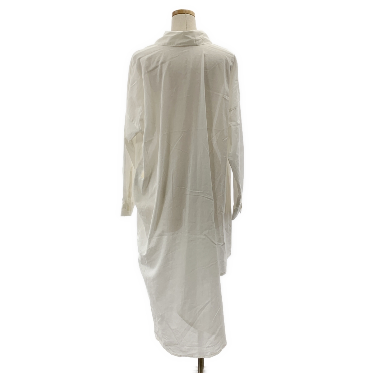 LIMI feu / リミフゥ コットン アシンメトリー ワンピース