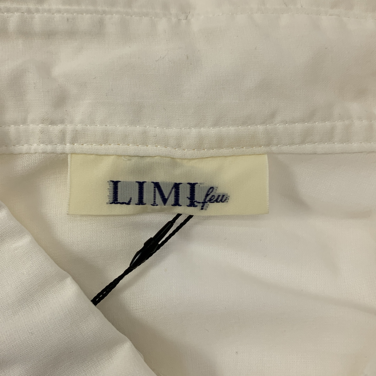 LIMI feu / リミフゥ コットン アシンメトリー ワンピース