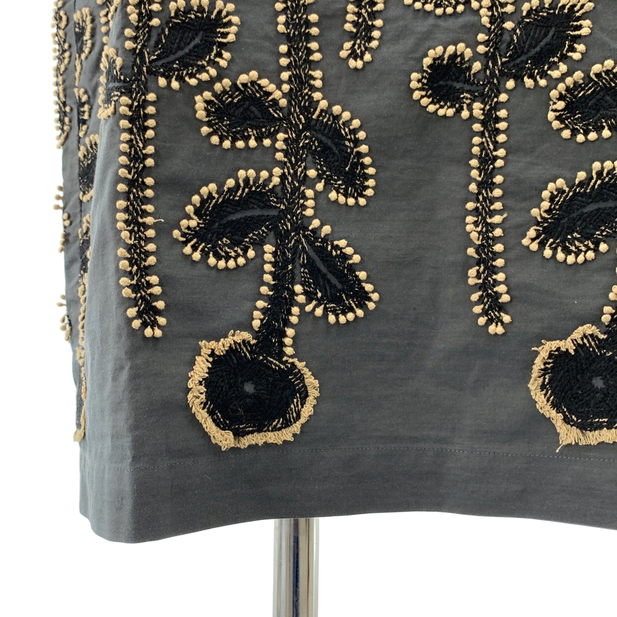 mina perhonen / ミナペルホネン forest garden 総柄 刺しゅう コクーンワンピース