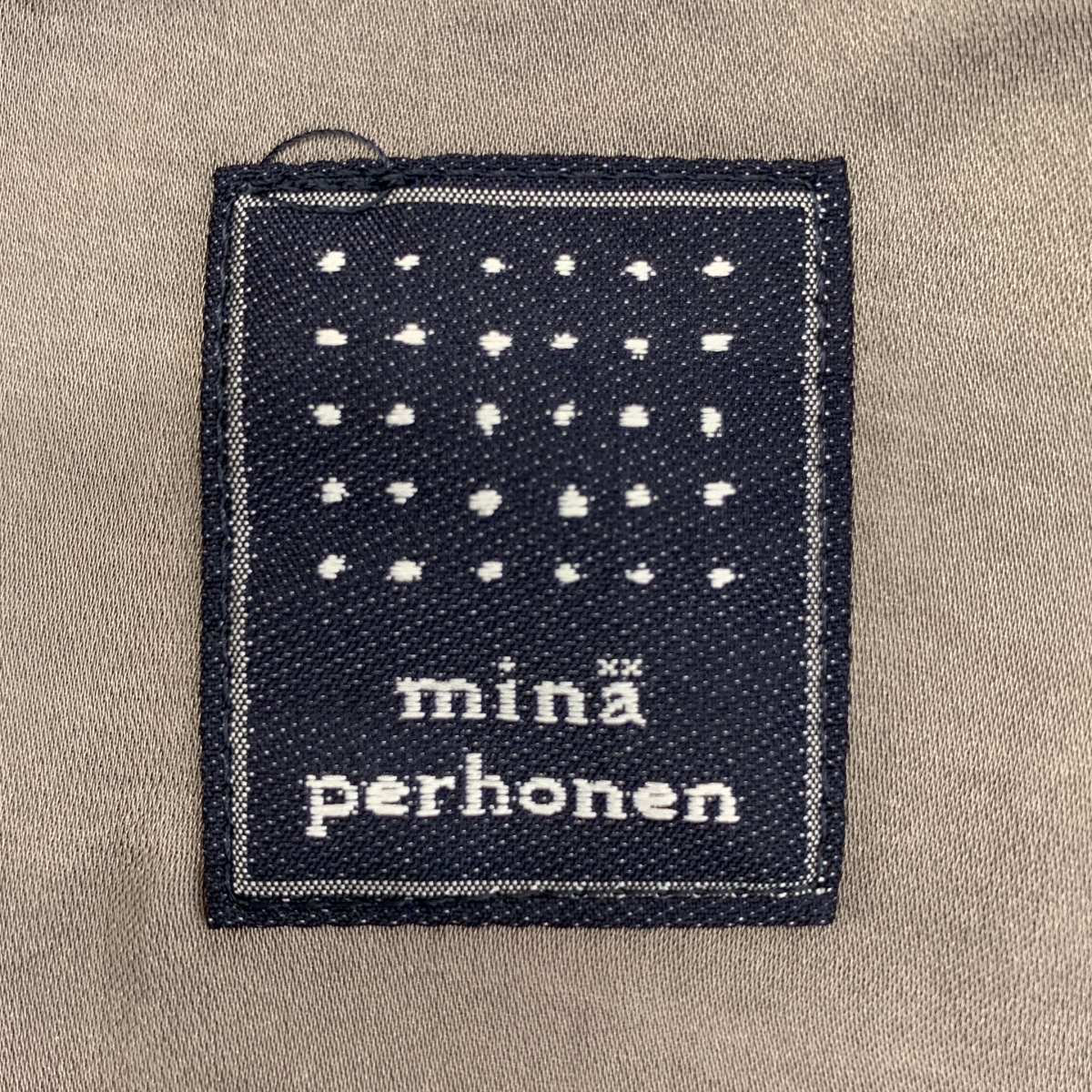 mina perhonen / ミナペルホネン forest garden 総柄 刺しゅう コクーンワンピース