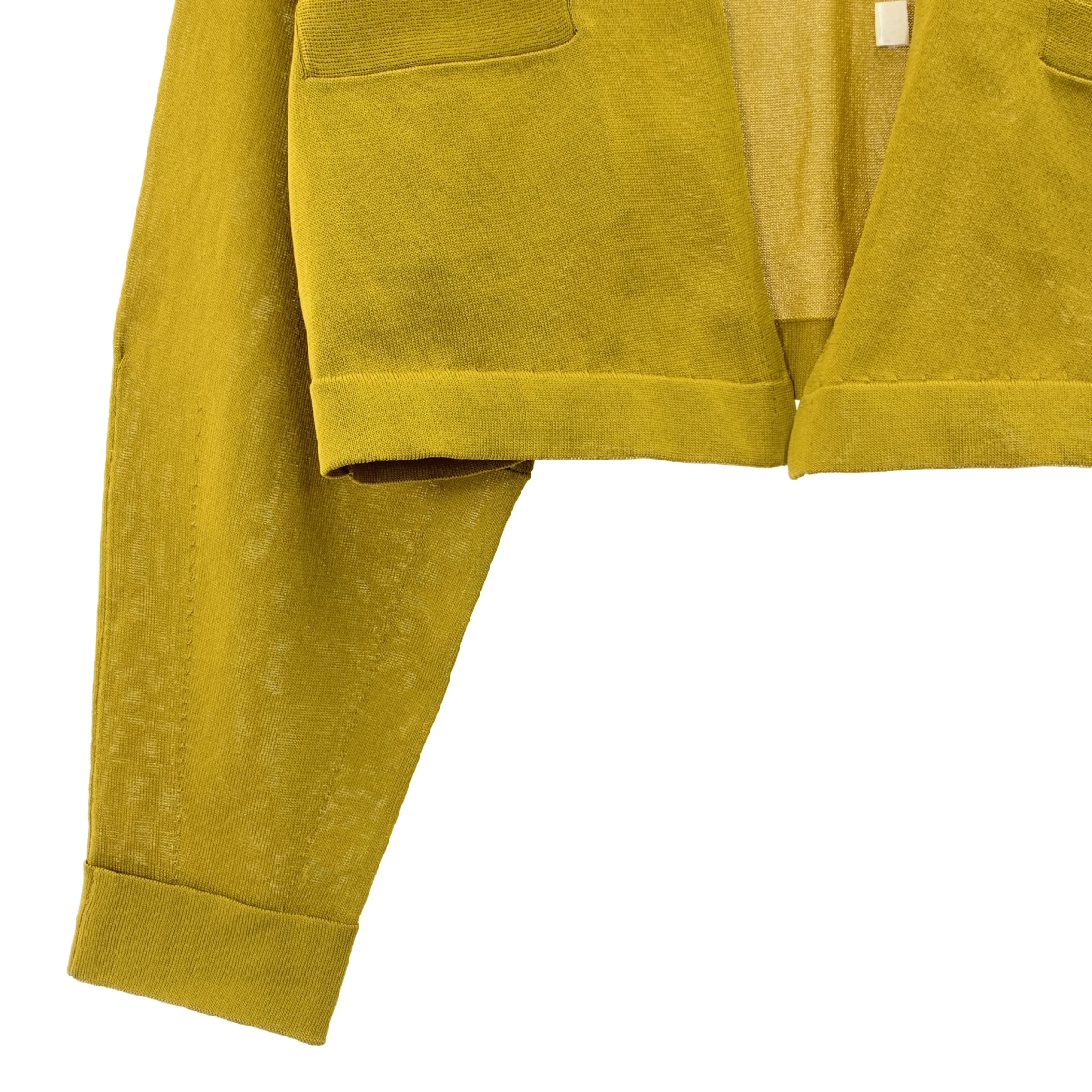 UN3D / アンスリード ボタンレス ショート ニット カーディガン