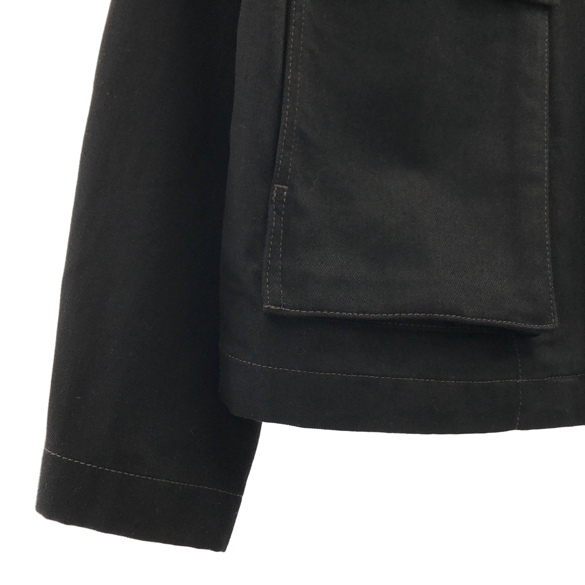 LEMAIRE / ルメール BLACK DENIM BOXY JACKET ボクシー ジャケット / ユニセックス