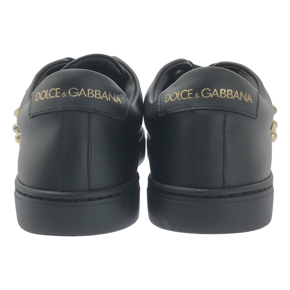 DOLCE＆GABBANA / ドルチェ＆ガッバーナドルガバ レザー スタッズ スニーカー